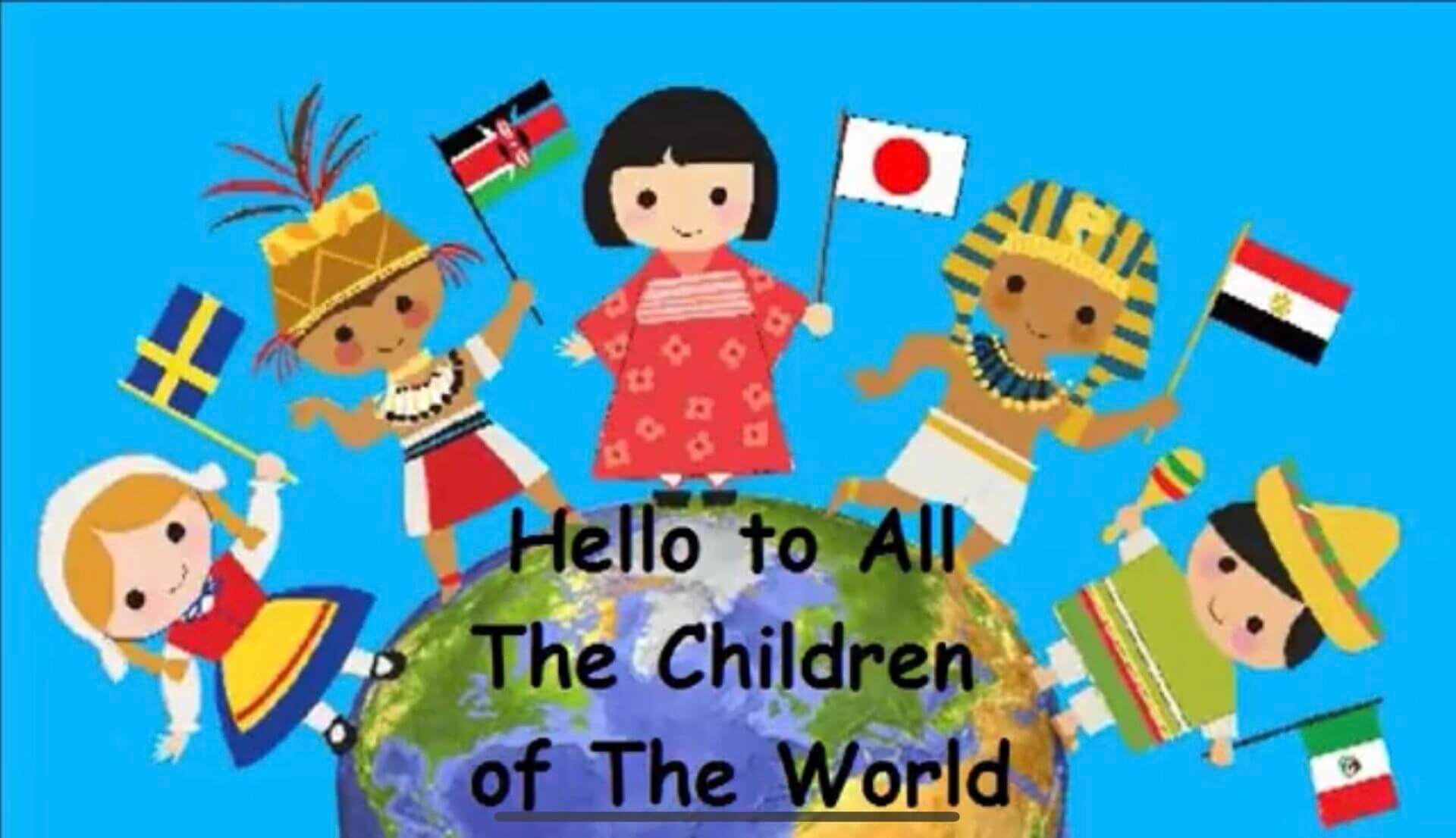 Hello to all the children of the word
